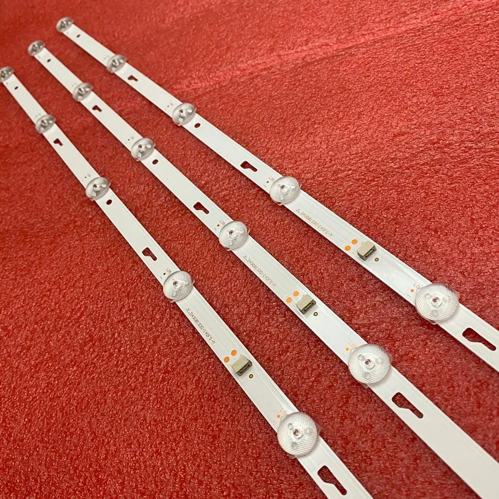 3 Teile/satz 8LED 755mm led hintergrundbeleuchtung streifen für TCL ...