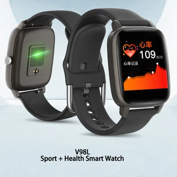 

[bluetooth 5.0] V98L 1.4inch Smart Watch Blood Oxygen Heart Rate Sleep Monitor Wristband Waterproof Multi-sport Modes Smartwatch