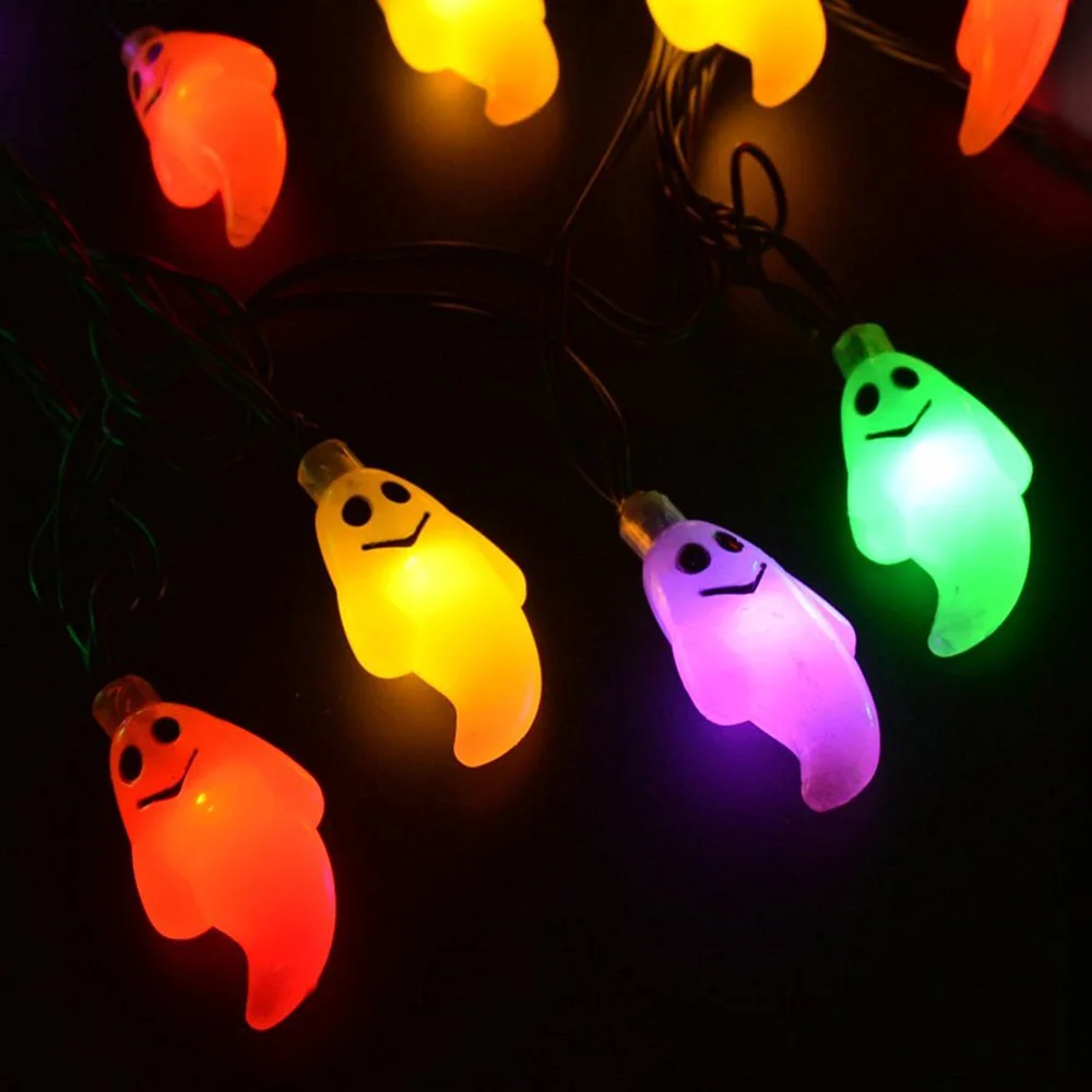

5M Holiday lights Cute Halloween Led String Light Ghost Skull Decorative Lights Fairy LED Garland Outdoor Indoor Decoration II