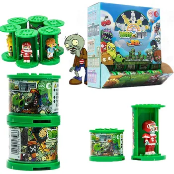

Plants vs Zombies Figures Building Blocks PVZ Action Figures Compatible With LegoED Game Brick Toys For Children Collection Toys