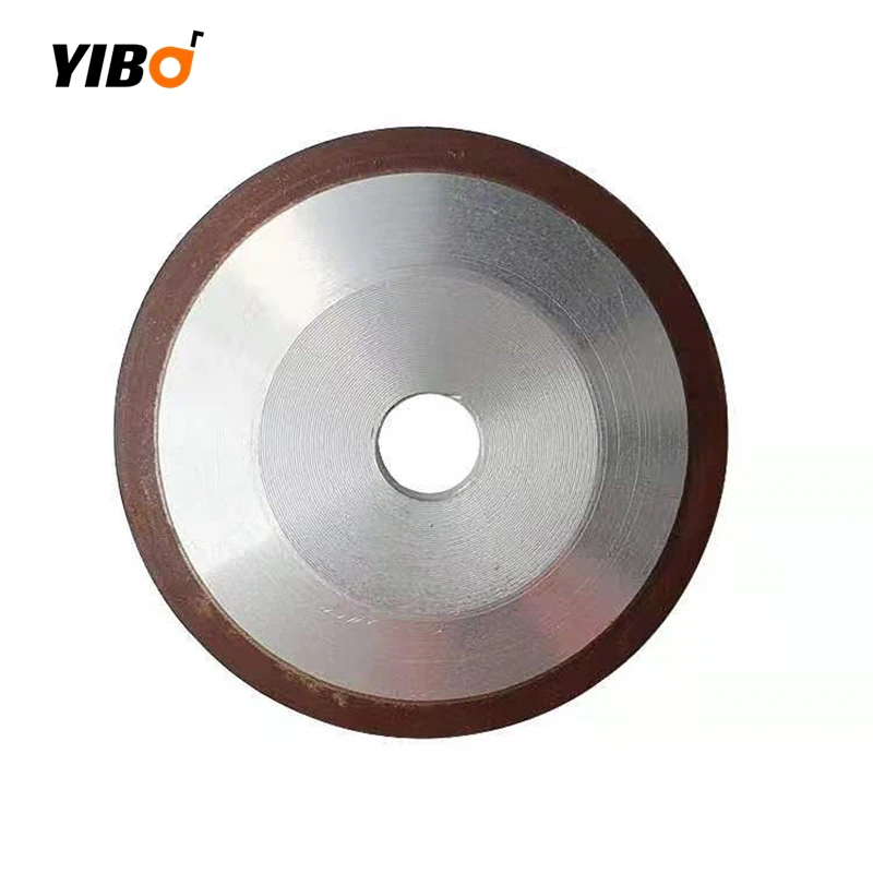 75mm/80mm/100mm Diamond Grinding Wheel Cutting Disc Resin Bond For Tungsten Steel Milling Cutter #150/240/320