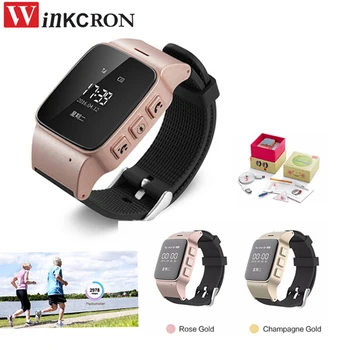 

GPS Tracker Watch D99 LBS Wifi Safety SOS button Anti-Lost Locator Watch Elderly Tracker Android Watch Google Map