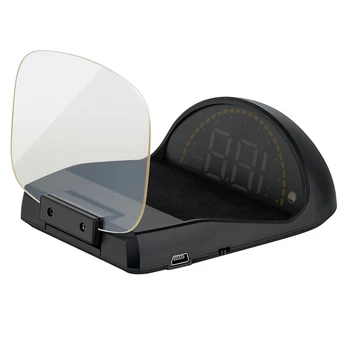

Head Up Display 2.6 Inch OBD2 + GPS Dual Mode HUD Mirror Car Speed Projector Digital MPH KMH Speeeter C700S