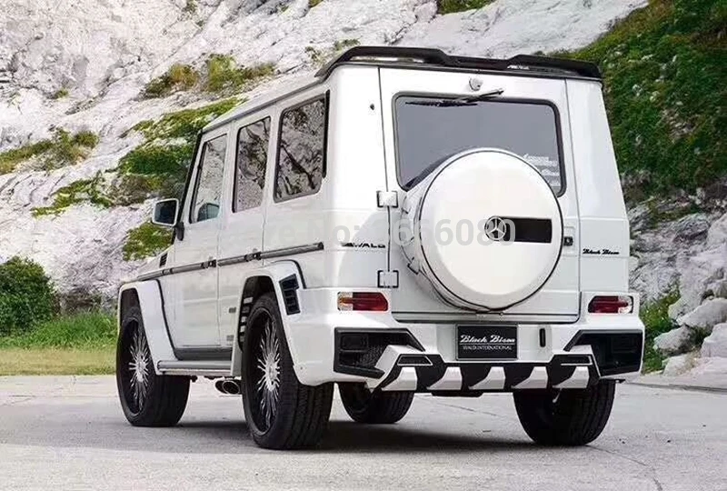SHCHCG для Mercedes Benz W463 G класс G350 G400 G500 G55 G63 G65- автомобильный Стайлинг из углеродного волокна задний спойлер на крышу багажника крыло