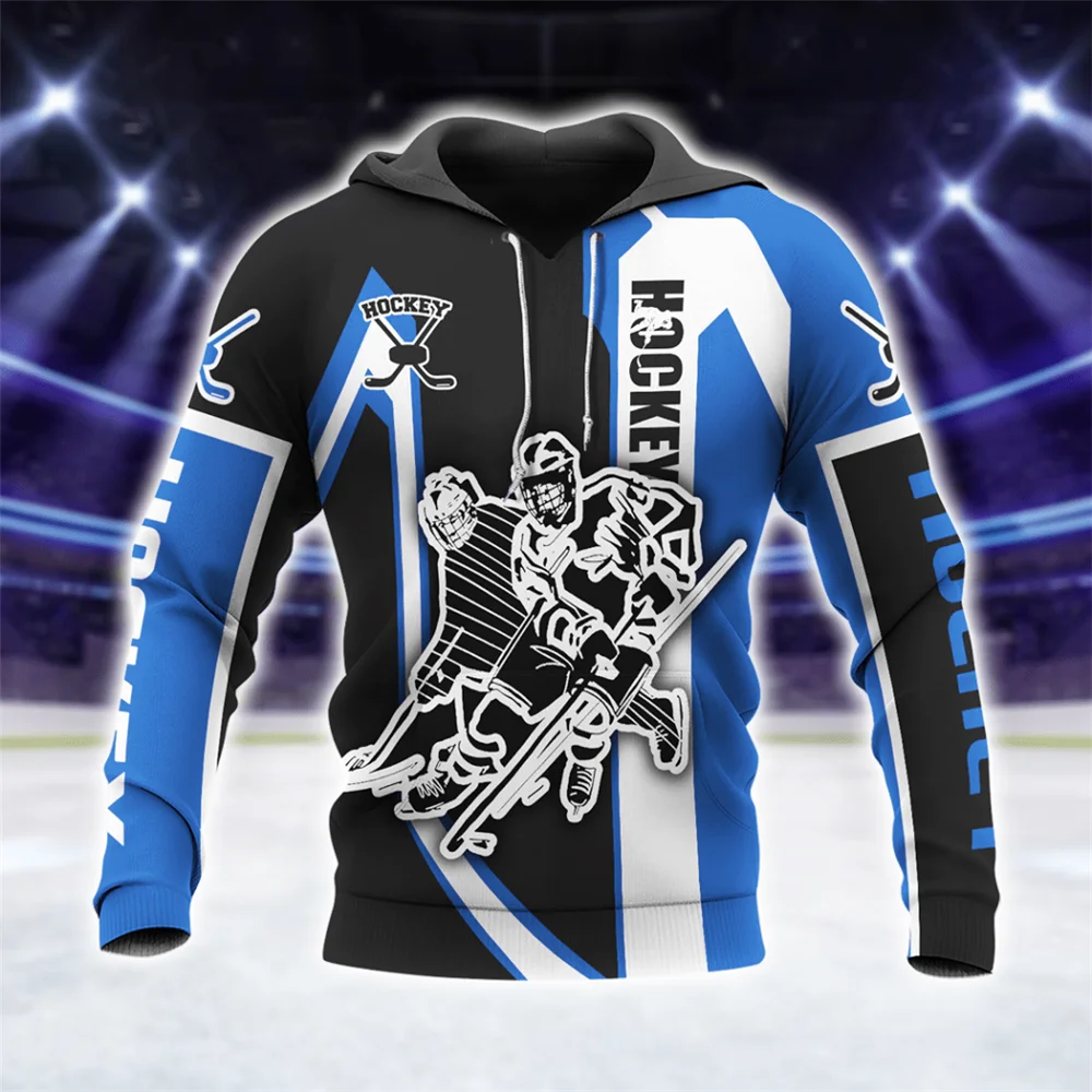 CLOOCL Fashion Beautiful Retro Hockey Hoodie 3D Print Designs Hooded Sweatshirt Men Women Harajuku Streetwear Coat Pullover