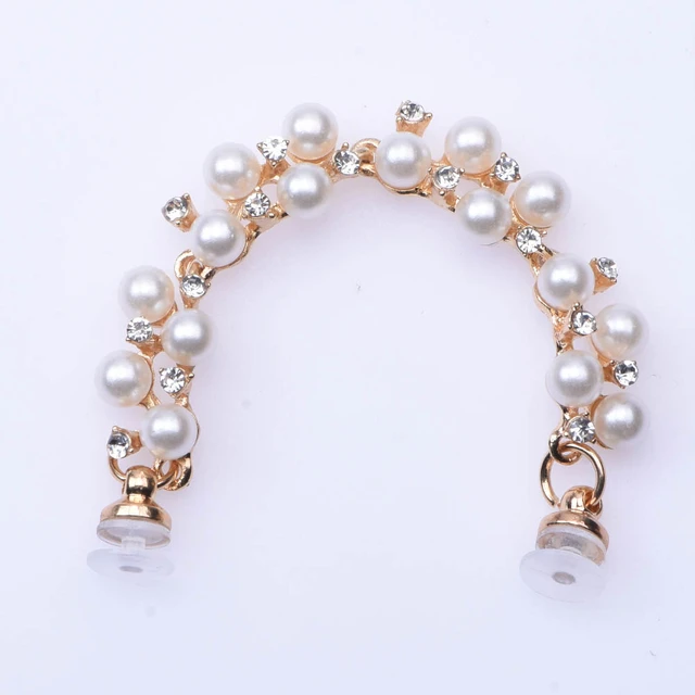 1 Pcs New Designer Chain Shoe Charms Croc Accessories Metal Charm Decoration for Croc Clog Shoes Pendant Buckle for Girl Gift r6643