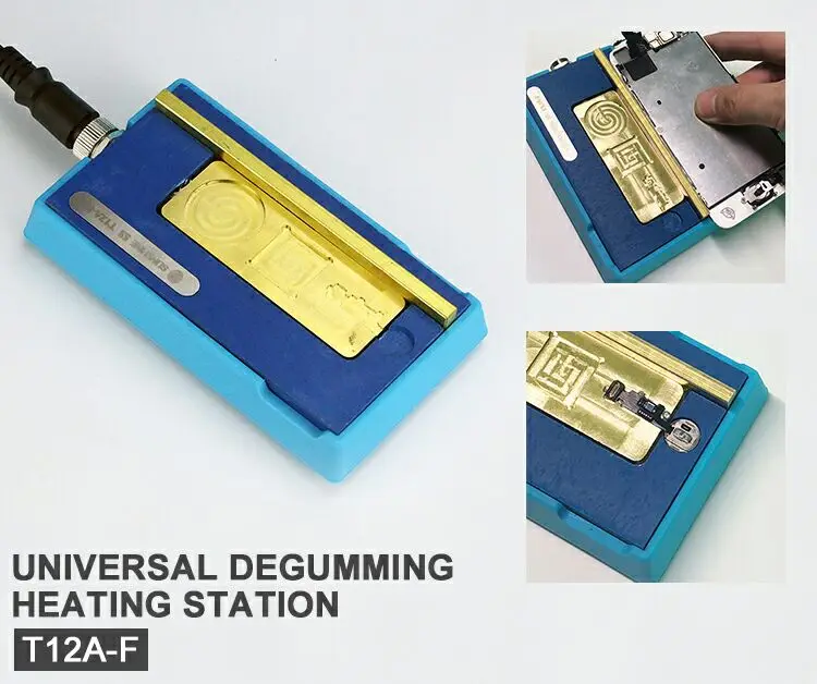 SS-T12A материнская плата для iPhone сепаратор нагревательная станция для iPhone X/XS MAX cpu IC чипы разборка клей для удаления