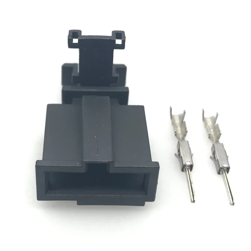 

1 Set 2 Pin 1.5mm Auto Electrical Trunk Light Connector License Plate Light Socket Horn Sensor Plug 3B0972712 For VW Audi Skoda