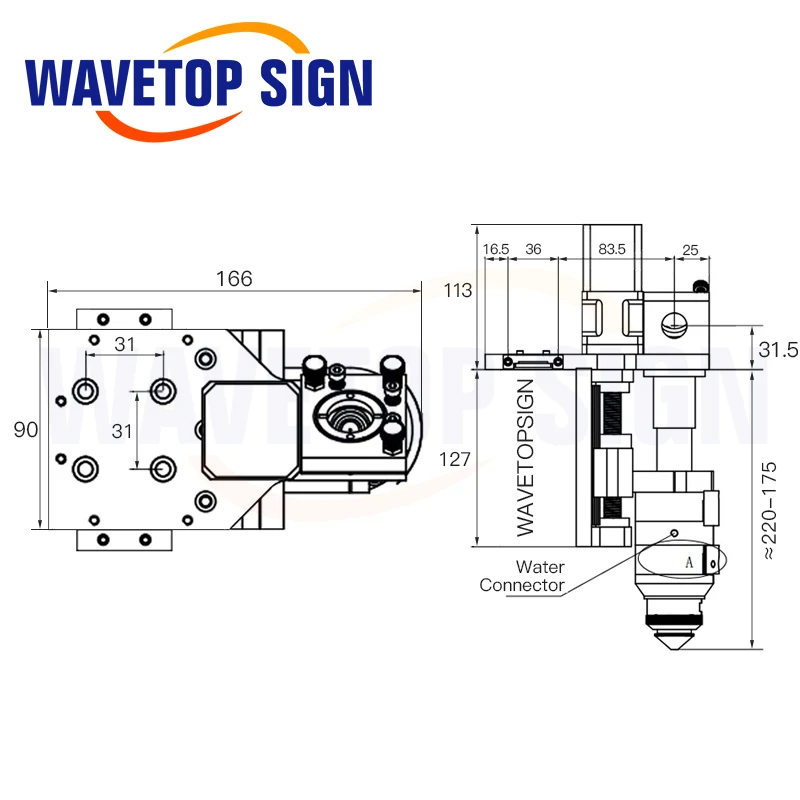 Лазерная резка WaveTopSign высокоточная интегрированная система с лазерной картой