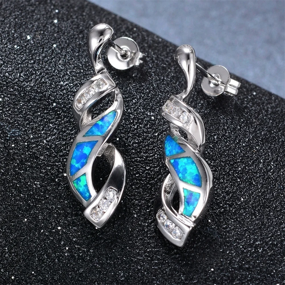 Новинка 2019 модные ювелирные изделия персонализированные Спиральные серьги в