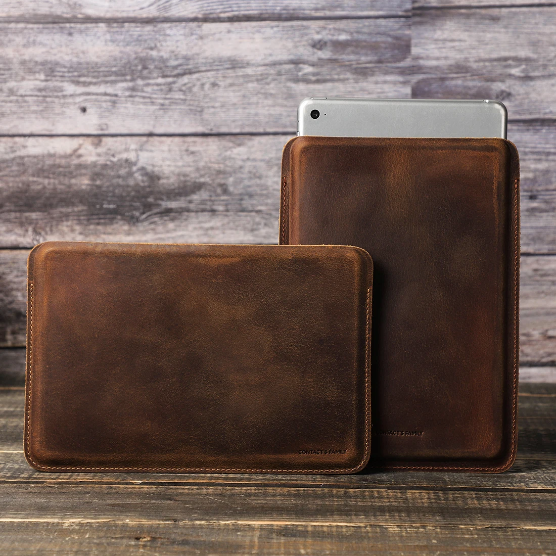 Crazy Horse leather Tablet Sleeve Case for Air 5 iPad pro 13