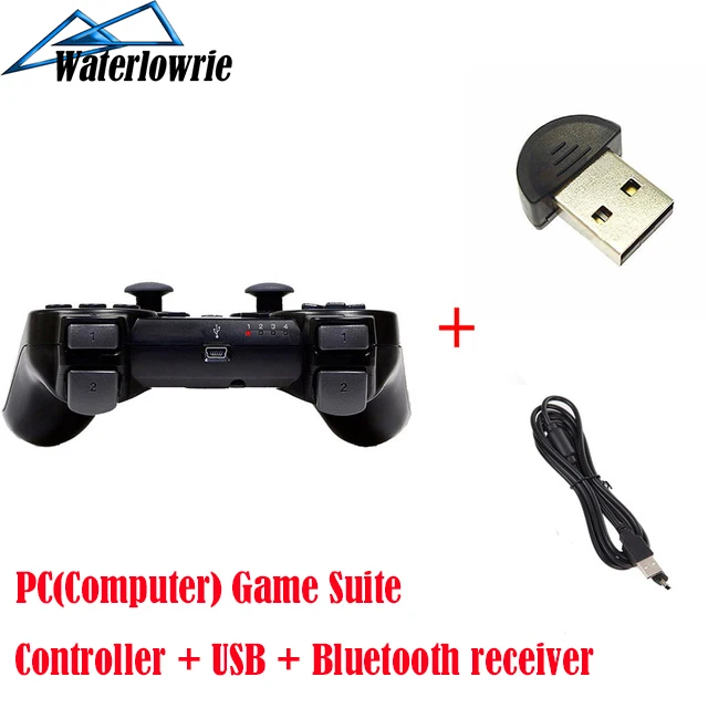 Джойстик PS3 для сони плейстейшен 3 геймпад Dualshock 3 ПК геймпад, Беспроводной Bluetooth Контроллер для Playstation 3 игры джостик консоли - Цвет: PC Game Suite