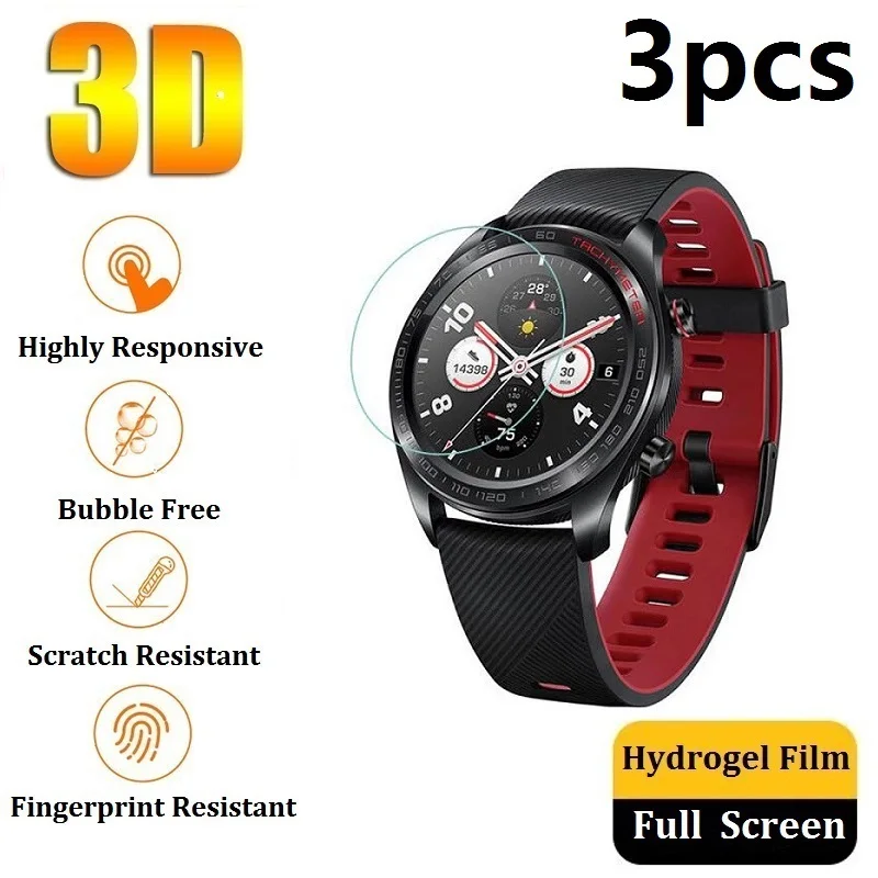 Protective Film for Honor Watch GS Pro Magic 2 Screen Protector (Not Glass) for Honor Watch Magic 2 46mm 42mm GS Pro Film Foil