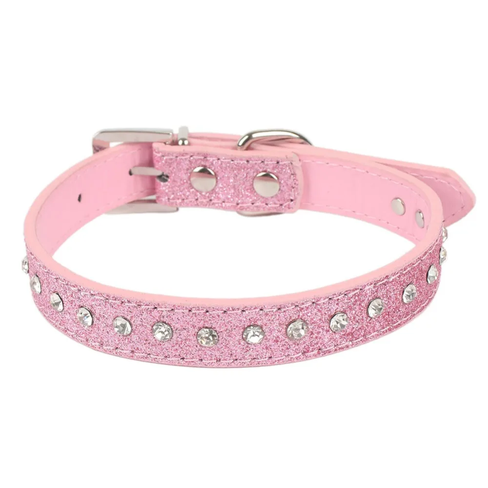 Pipifren Rose Petits Chats Colliers Echappee Collier Chaton Strass Pour Laisse Animaux De Compagnie Chiens Collier Accessoires Collier Chat Kedi Aliexpress