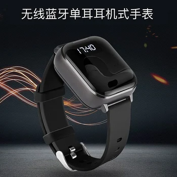 

2 in 1 Smart Watch with Earphone Wireless Bluetooth Hands-Free Earbuds Earphone Fitness Tracker Wrist