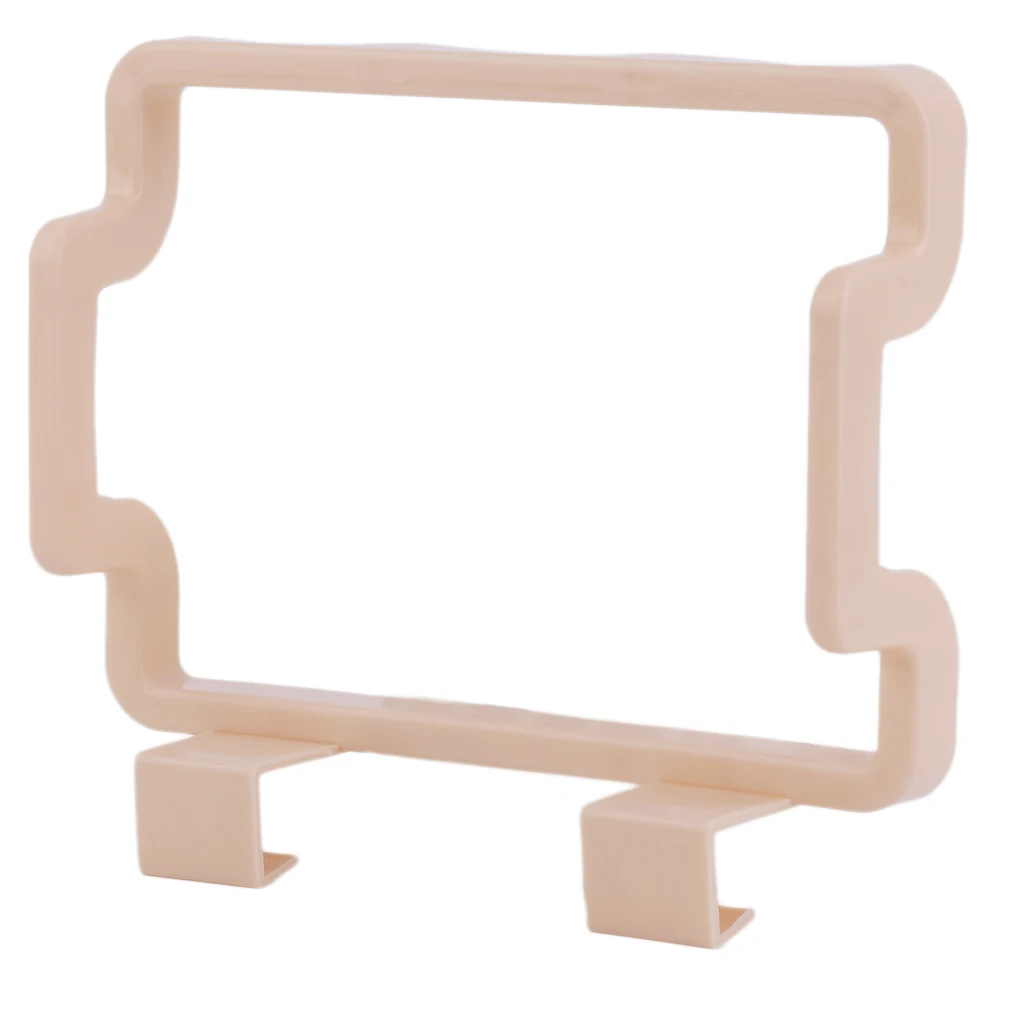 

est Portable Garbage Bag Holder Hanging Kitchen Door Back Type Clip Stand Household Cabinet Cupboard Washcloth Hanger