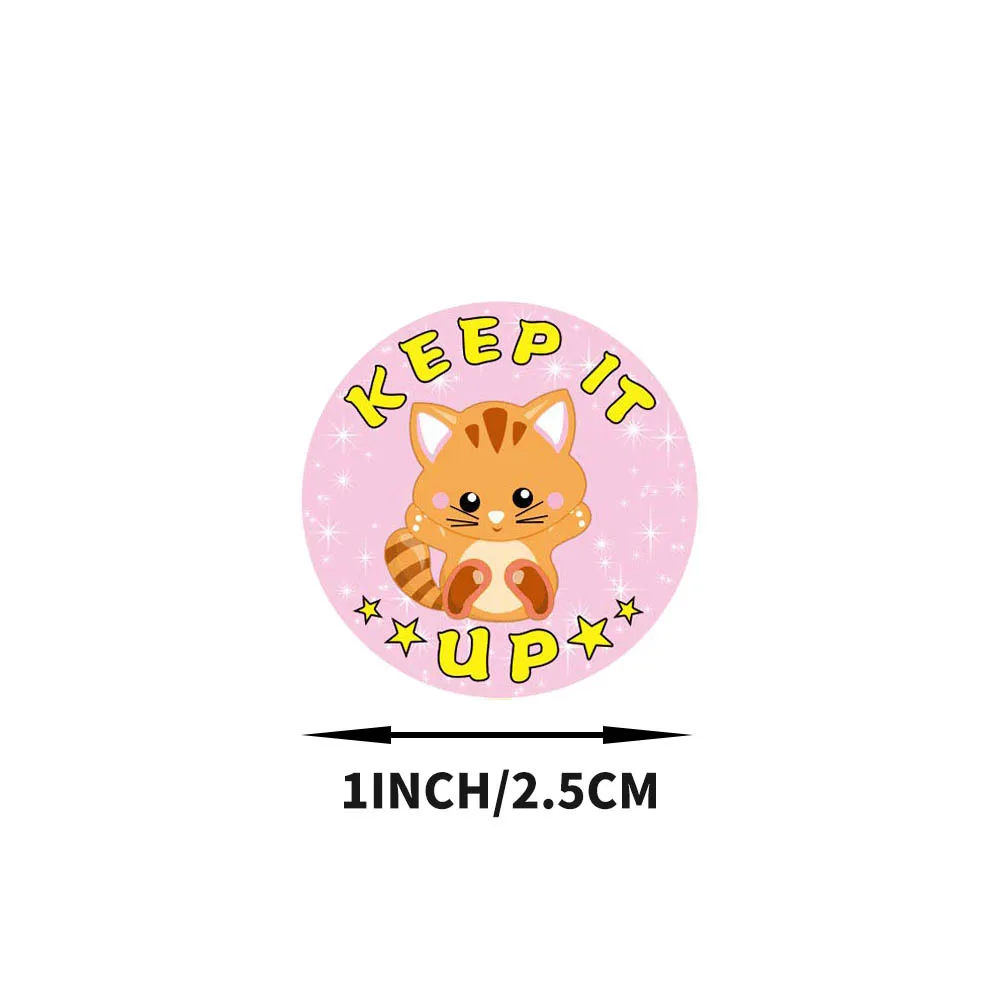 "well done" reward sticker 8 designs cartoon words sticker good for teachers and kids boys girl toy decoration