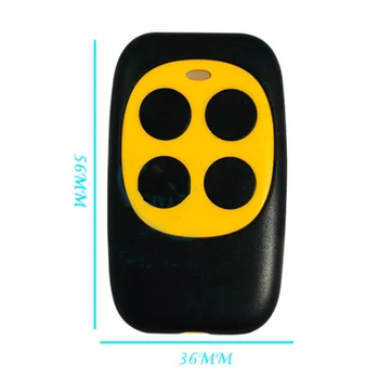 

1PC Duplicator Remote Control 433mhz Plastic Copy Remote Control Learning Type 4 Buttons Wireless Remote For Gates