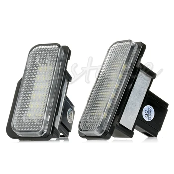 

18 LED License Plate Lights Error Free Fit For Mercedes Benz W203 W211 W219 New