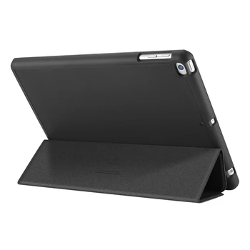 

for iPad 7 10.2 Inch PU Leather Case TPU Cover Case with Pencil Holder Anti-Lost Design Card Slot