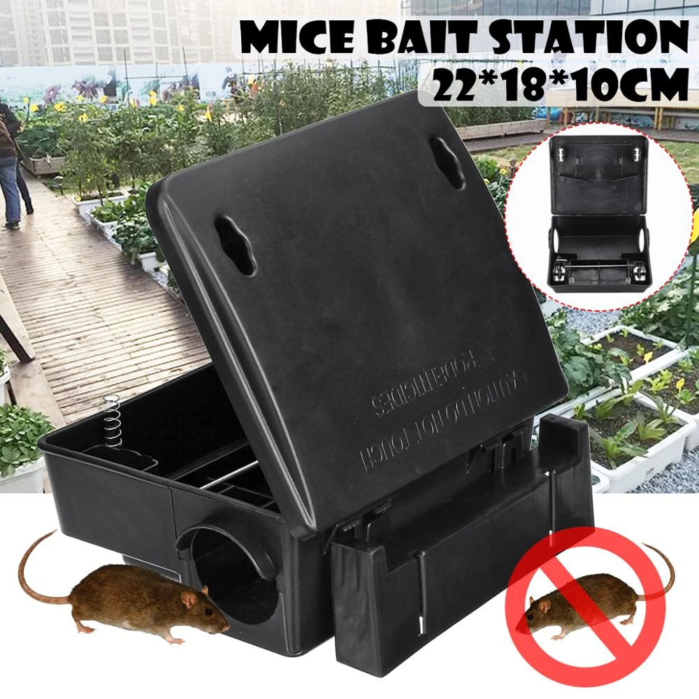 Professional Rat Bait Station Rodent Poison Boxes Mice Pest Control Bait Box Trap Key Home Flea Powders Sprays Aliexpress