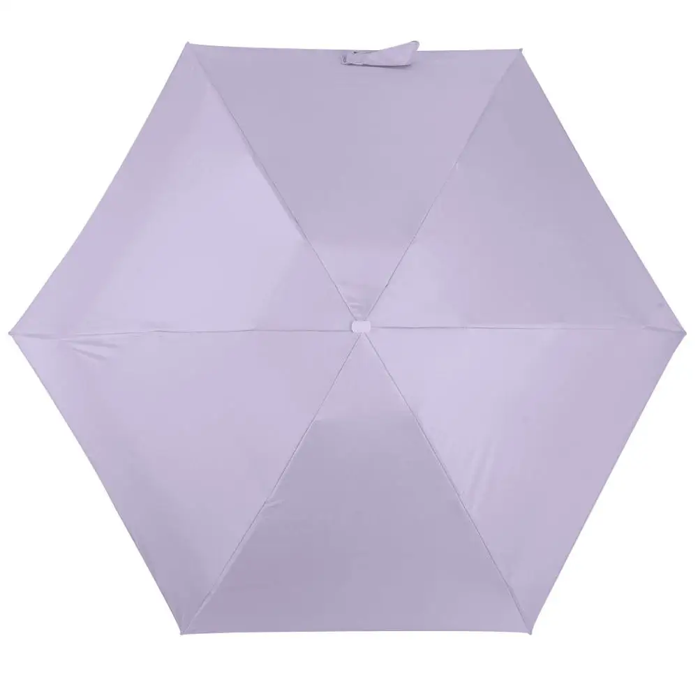 Карманный мини-зонтик от дождя, Женский Ветрозащитный прочный 5 складных солнцезащитных легких зонтов, портативный Солнцезащитный Женский зонтик