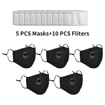 

Reusable Dustproof Mask PM2.5 Windproof Foggy Pollution Respirator Mouth Face Mask Masque De Protection Mascarillas Breathable