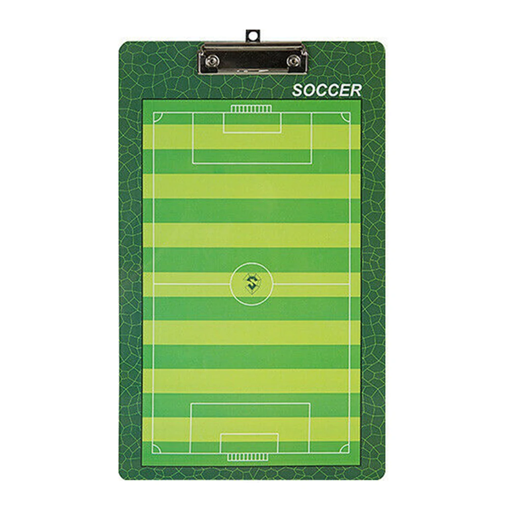 Soccer Маркерная ручка, оборудование для тренировок, ластик, волейбол, спортивные принадлежности, магнитная тактическая доска с крюком, Футбольная коучинг, портативная форма - Цвет: Soccer