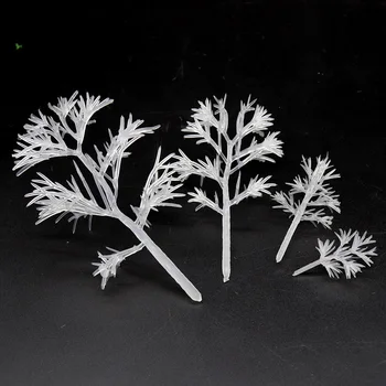 

Plant Model Tree Toy Crystal Tree Construction Train Scene Making 50pcs Simulation Sand Table Diorama DIY