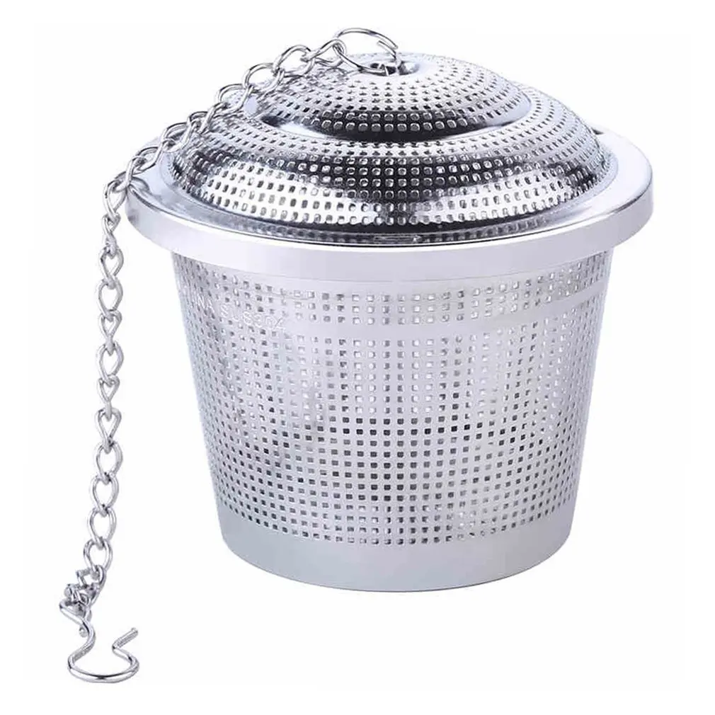 

Durable 304 Stainless Steel Supplies Seasoning Jar Tea Filter Tea Ball Halogen Ball Seasoning Ball Tea