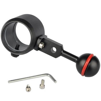 

Diving Ball Arm for Light Mount Holder Clip Underwater Flashlight Torch Stand Ball Joint Bracket