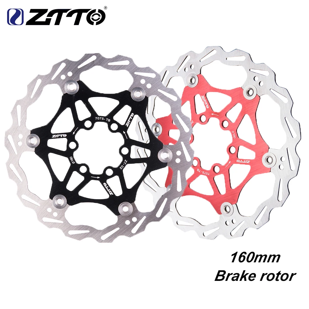 ZTTO 1 пара 160 мм DH тормозной плавающий ротор из нержавеющей стали MTB дисковые гидравлические тормозные колодки поплавок для горной дороги CX велосипед