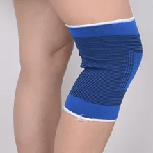 Наколенники трикотажные спортивные наколенники полиэстер хлопок сапфировый синий наколенники Баскетбол Бег дышащие Теплые холодные