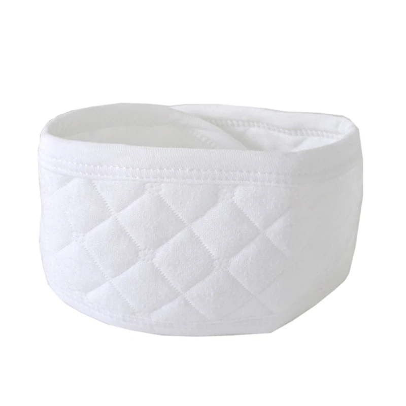 1 Pc Baby umbilical cord belt Newborn Umbilical Cord Care Belly Navel Belt Belly Protection Baby Infant Breathable White Cotton Care Products Boy Girl