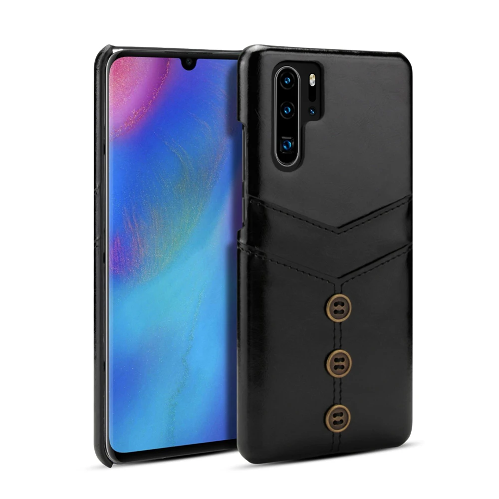 PU защитный чехол для телефона iphone XI Max XIR XS для samsung Note10/10+ 5G для huawei mate 20 P30 Pro P30Lite задняя крышка для карты