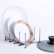 Organizer do kuchni pokrywka garnka stalowy teleskopowy stojak składany kuchnia naczynie do przechowywania stojak składany stojak parowy stojak na tace Storag tanie tanio CN (pochodzenie) Metal