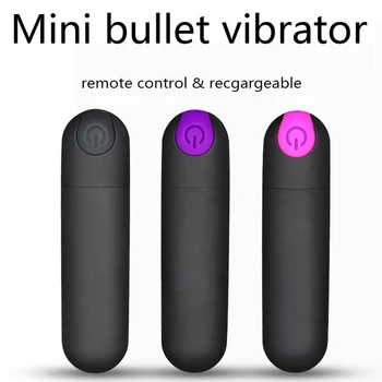 Wireless Remote Control Bullet Vibrators Sex Toy for Woman 10 Modes Mini Vibrator G-spot Clitoris Stimulator Anal Dildo Vibrator 2