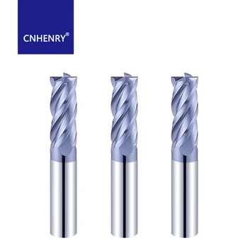 

4 Flute HRC45 Carbide Endmill CNC Milling Cutter End Mill Machine Tools 4mm 5mm 6mm 8mm 12mm Router Bit CNC End Mill