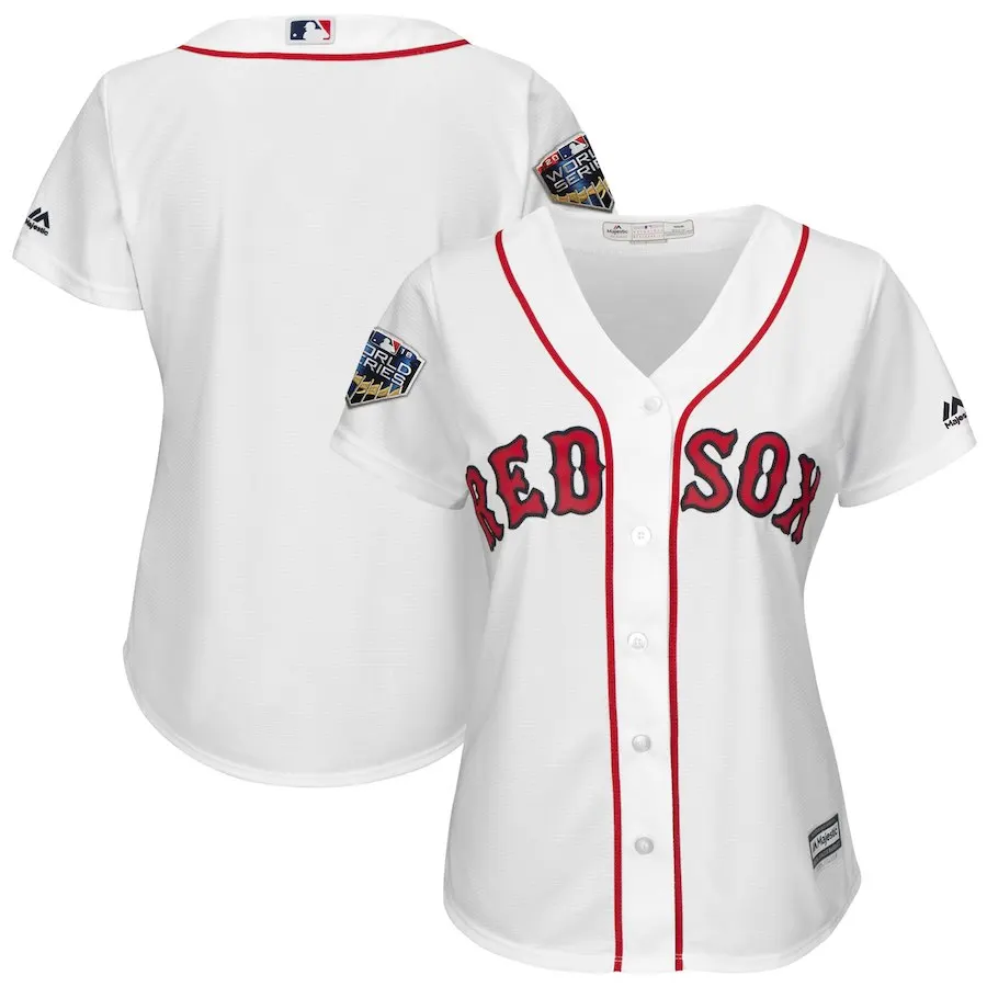 Для женщин и девочек Xander Bogaerts Boston David Ortiz Mookie Betts Andrew Benintendi Chris Sale David Price Jersey Bradley Jr World - Цвет: For women