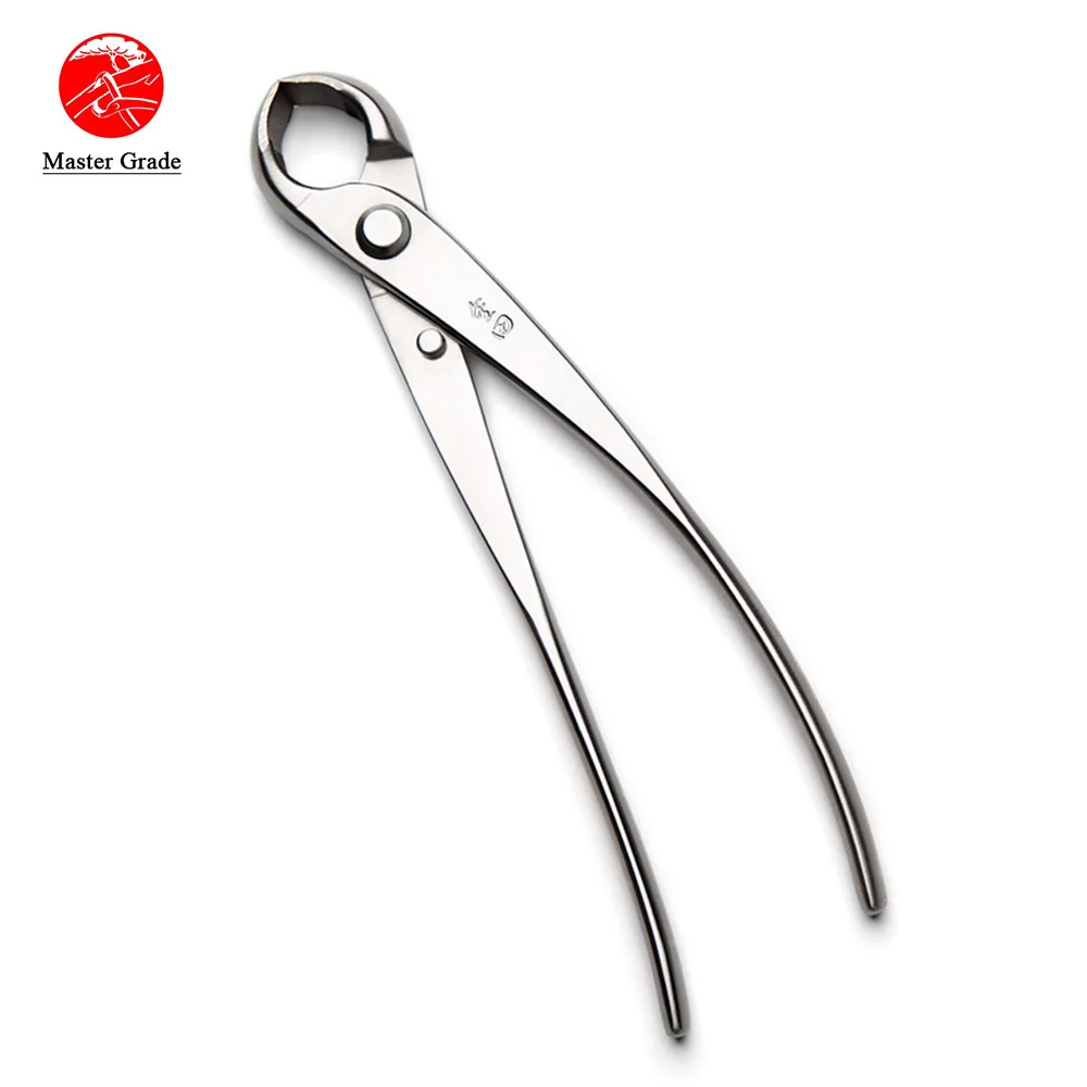 master grade 210 mm knob cutter concave edge cutter 5Cr15MoV Alloy Steel bonsai tools made by TianBonsai company
