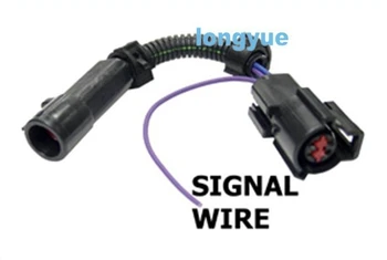 

longyue 10pcs A/F Air/Fuel Pigtail Tap 3 or 4 wire O2/oxygen sensor connector harness new for Ford