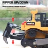 1:16 RC Car Toys HUINA RC Truck Remote Controlled Bulldozer Alloy Tractor Engineering Vehicle Car Model Toys for Boys Kids Gifts 4