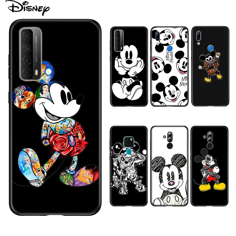 Силиконовый чехол с изображением Микки Мауса Для Huawei P Smart 2021 2020 Z S Mate 40 RS 30 20 20X 10 Pro