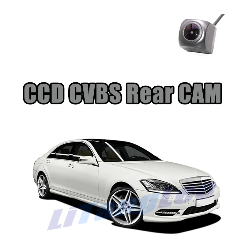 

Car Rear View Camera CCD CVBS 720P For Mercedes Benz S Class W221 Reverse Night Vision WaterPoof Parking Backup CAM