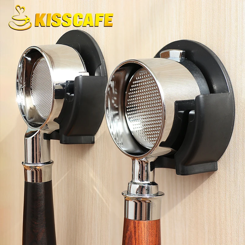 Portafiltro sin fondo para café, estante de pared de 51MM, 54MM, 58MM,  accesorios Delonghi/Breville/Rocket Barita - AliExpress