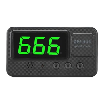 

3Inch Car Digital GPS Speeeter Head Up Display with Speeding Alert Fatigue Alarm for Vehicle Truck Motorcycle SUV