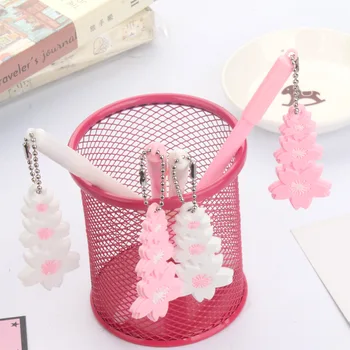 

36pcs/set South Korea New Stationery Flower Pen Neutral Pen Students Learn Stationery Wholesale Sakura Gel Pen Stationery Cute