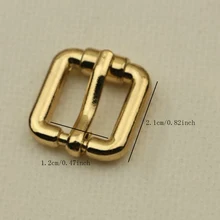 

1 PC Metal Heavy Duty Hand Bag Shoe Strap Belt Web Adjust Roller Pin Buckle Snap Rectangle Ring Leather Craft Repair DIY Decor