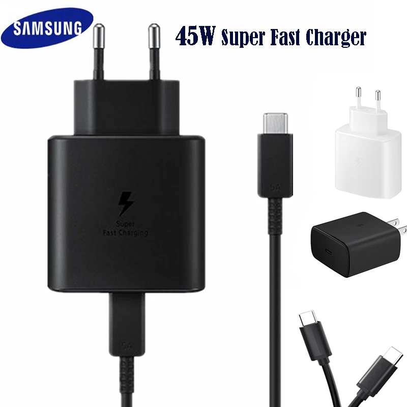 baseus 65w Original Samsung 45W PPS PD Super Fast Charger Dual Type C USB Data Cable For GALAXY Note 10 10+ S10 S20 Plus S20 Ultra A91 A90 usb 5v 2a