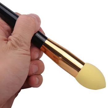 

Professional Cosmetic Powder Puff Stick Soft Makeup Wet and dry Sponge Powder Puff Foundation Facial Make Up for Beauty Tool